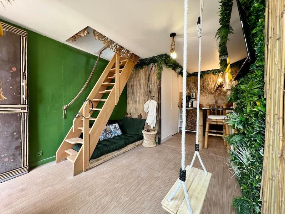 Nuit Dans La Jungle - Love Room Souppes-sur-Loing Exterior foto